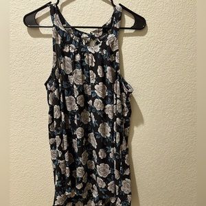 Torrid high low sheer plus top